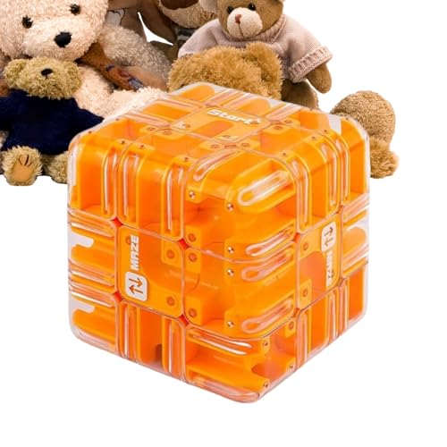 3D -Labyrinthball - Interaktive Puzzle Kugel, Hirnteaser -Spielzeugwürfel Herausforderung | Klassenzimmer Party Geburtstag Geschenkschule Wartezimmer Family Family Social Event Holiday Feier Unterhalt von Berriphonia