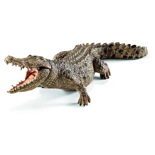 Actionfigur Alligator Toy-Krokodil-Spielzeug, Simulation Krokodil-Actionfigur mit beweglichem Pin | Science Educational Accesstes Toy Desktop Dekoration, Sammlerstück von Tiermodel für Kinder Actionfigur Alligator Toy-Krokodil-Spielzeug, Simulation Krokodil-Actionfigur mit beweglichem Pin | Science Educational Accesstes Toy Desktop Dekoration, Sammlerstück von Tiermodel für Kinder von Berriphonia