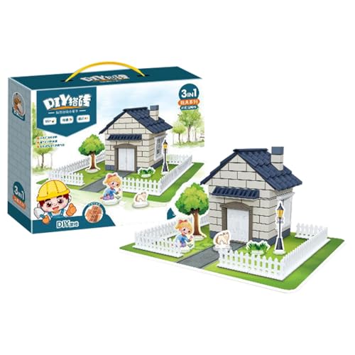 Berriphonia Bauspielzeug für Mauerwerk, Miniatur-Sets für Briklaker Building Hobby Craft, Dekoration für das Büro zu Hause, pädagogische Hütten, Eier zur Herstellung von Spielzeug Berriphonia Bauspielzeug für Mauerwerk, Miniatur-Sets für Briklaker Building Hobby Craft, Dekoration für das Büro zu Hause, pädagogische Hütten, Eier zur Herstellung von Spielzeug von Berriphonia
