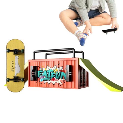 Berriphonia Finger-Skateboards – Finger-Skateboards für lustige Skateboards | Hand-Skateboard, kompakte Trainingstasten für den Innen- und Außenbereich Berriphonia Finger-Skateboards – Finger-Skateboards für lustige Skateboards | Hand-Skateboard, kompakte Trainingstasten für den Innen- und Außenbereich von Berriphonia