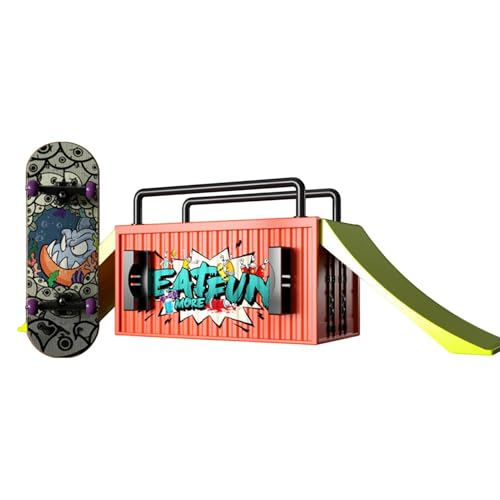 Berriphonia Finger-Skateboards für kleine Skateboards, lustiges Fingerspielzeug, Skateboard-Spielzeug | einzigartige Trainingstasten, Handskateboard für und Erwachsene Berriphonia Finger-Skateboards für kleine Skateboards, lustiges Fingerspielzeug, Skateboard-Spielzeug | einzigartige Trainingstasten, Handskateboard für und Erwachsene von Berriphonia