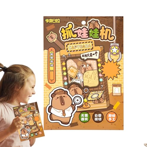 Berriphonia Grabber Machine Toys – Little Klauen Spielmaschwaschen | Handspielmaschine, Capybara, Spielzeug für Fangmaschine, Papierkrallenmaschine, Turmspielzeug für Jungen und Mädchen Berriphonia Grabber Machine Toys – Little Klauen Spielmaschwaschen | Handspielmaschine, Capybara, Spielzeug für Fangmaschine, Papierkrallenmaschine, Turmspielzeug für Jungen und Mädchen von Berriphonia