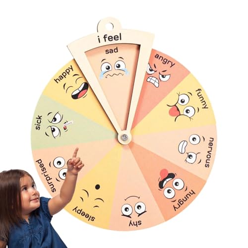 Berriphonia Montesori Toys Emotion Wheel Feeling Expression Wheel – Ausdrücke Tafel Montesori, Emotionales Spielzeug, Bild mit Gefühlen der Arbeit Berriphonia Montesori Toys Emotion Wheel Feeling Expression Wheel – Ausdrücke Tafel Montesori, Emotionales Spielzeug, Bild mit Gefühlen der Arbeit von Berriphonia