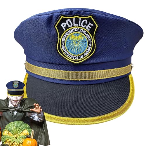 Berriphonia Policemen Hüte für die – Cop Hat for Kids – Passform Design Fierter Play Toy Cool Policeman Kostüm, Kids Policeman Kostüm Child's Imaginative Play Zubehör für Halloween Berriphonia Policemen Hüte für die – Cop Hat for Kids – Passform Design Fierter Play Toy Cool Policeman Kostüm, Kids Policeman Kostüm Child's Imaginative Play Zubehör für Halloween von Berriphonia