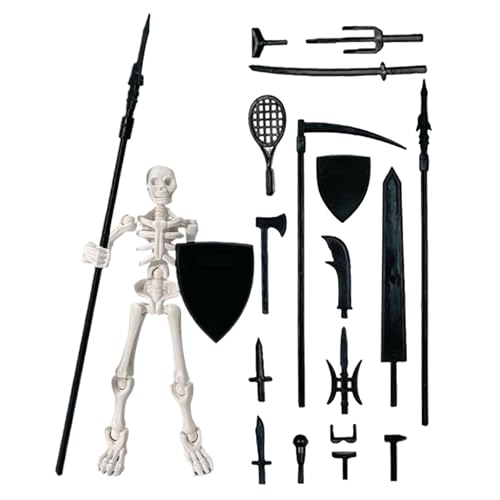 Berriphonia Skelett-Dekoration, Bewegliches Anatomiemodell, Anatomisches Skelett Deko Für Halloween Tischdekoration Sammlung Unterricht Zuhause Klasse Flur Feiertag Berriphonia Skelett-Dekoration, Bewegliches Anatomiemodell, Anatomisches Skelett Deko Für Halloween Tischdekoration Sammlung Unterricht Zuhause Klasse Flur Feiertag von Berriphonia