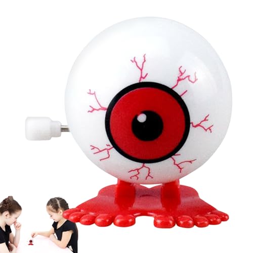 Berriphonia Toy Toy Augapfelauge | Jumping Walking Clockwork Blood | Kleines Spielzeug für Ende, fördert nicht Jungen und Mädchen, Horrorzubehör, Dekoration für das Büro zu Hause von Berriphonia