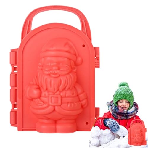 Berriphonia Winter-Schneeball-Maker – Sandschlossformen, Schneeschloss Ribre die Formen der Weihnachts-Skulptur für Weihnachten | Winterspielzeug – Snow-für-Fabric, Bauwerkzeuge von Berriphonia