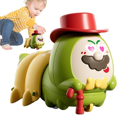Clockwork Caterpillar – Spielzeug Caterpillar, Baby Crawling Toys | Netzspiel für Babys, Lernspielzeug für Mädchen, Feinmotorik, fördert die Entwicklung der Clockwork Caterpillar – Spielzeug Caterpillar, Baby Crawling Toys | Netzspiel für Babys, Lernspielzeug für Mädchen, Feinmotorik, fördert die Entwicklung der von Berriphonia