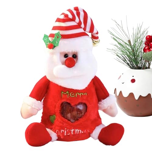 Ferienbehälter -Taschen - Santa Snack Packspeicher, Geschenkbeutel, Trick- oder Behandlungsbonbons Vorräte | Schüler der Geburtstagsfeier Klassenzimmerschüler Weihnachtsstrumpf Stuffers Herbst Treffen von Berriphonia