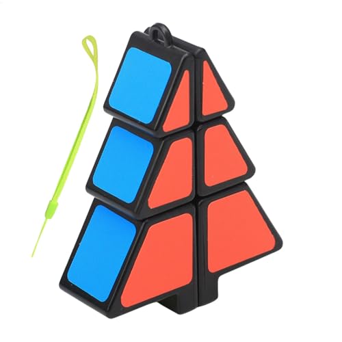 Fidget Würfel | Geschwindigkeit der Form des Weihnachtsbaums, Würfel mit ultra hängendem Kreativem Spielzeug, 1 x 2 x 3 Weihnachtsbaum, Weihnachtsbaumdekoration, Geschwindigkeit von Berriphonia