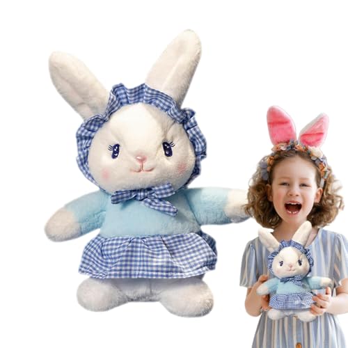 Kleine Osterhasen Puppe - Kaninchen Plüschtier, weiches und niedliches Osterhasen Plüschtier | Plüschtier Hase, niedliches Tier Puppenspielzeug für Wohnzimmer, Schlafzimmer Kleine Osterhasen Puppe - Kaninchen Plüschtier, weiches und niedliches Osterhasen Plüschtier | Plüschtier Hase, niedliches Tier Puppenspielzeug für Wohnzimmer, Schlafzimmer von Berriphonia