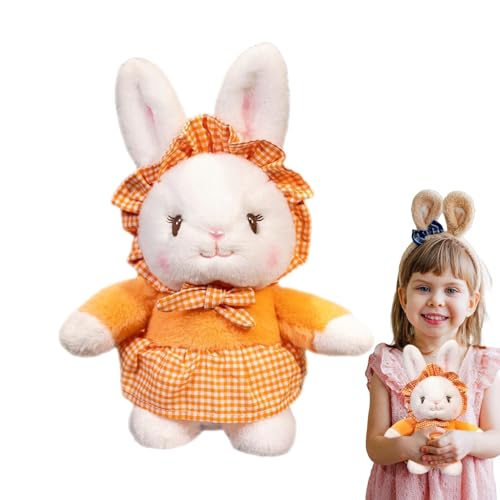 Kleine Osterhasen Puppe - Kaninchen Plüschtier, weiches und niedliches Osterhasen Plüschtier | Plüschtier Hase, niedliches Tier Puppenspielzeug für Wohnzimmer, Schlafzimmer Kleine Osterhasen Puppe - Kaninchen Plüschtier, weiches und niedliches Osterhasen Plüschtier | Plüschtier Hase, niedliches Tier Puppenspielzeug für Wohnzimmer, Schlafzimmer von Berriphonia