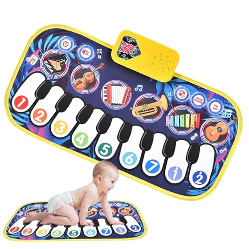 Musikmatte, Niedliche Babyspiele Matte Klavier - -Musikinstrumente, Elektronische Musikspielzeug, Krabbeln Zum Spaß Für Kinder Über 3 Jahre Alt Musikmatte, Niedliche Babyspiele Matte Klavier - -Musikinstrumente, Elektronische Musikspielzeug, Krabbeln Zum Spaß Für Kinder Über 3 Jahre Alt von Berriphonia