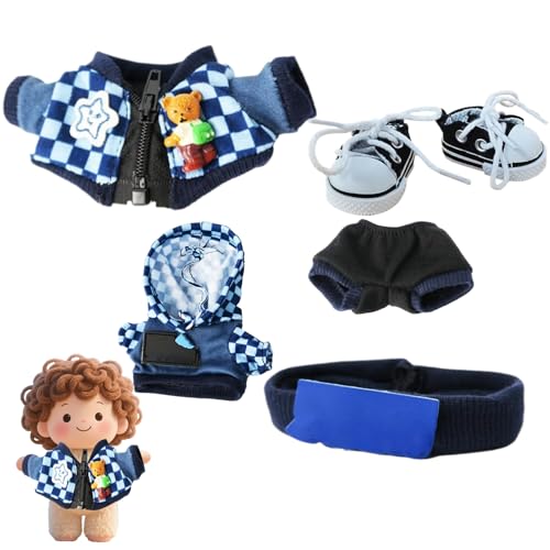 Puppenkleidung - Puppenkleidung Accessoires Set, Handgefertigtes Spielzeugmode -Outfit | Propt Play Set Für Mädchen Kinder Sammler, Einfallsreiche Rollenspielkostüme Für Geburtstagsgeschenkauss Puppenkleidung - Puppenkleidung Accessoires Set, Handgefertigtes Spielzeugmode -Outfit | Propt Play Set Für Mädchen Kinder Sammler, Einfallsreiche Rollenspielkostüme Für Geburtstagsgeschenkauss von Berriphonia