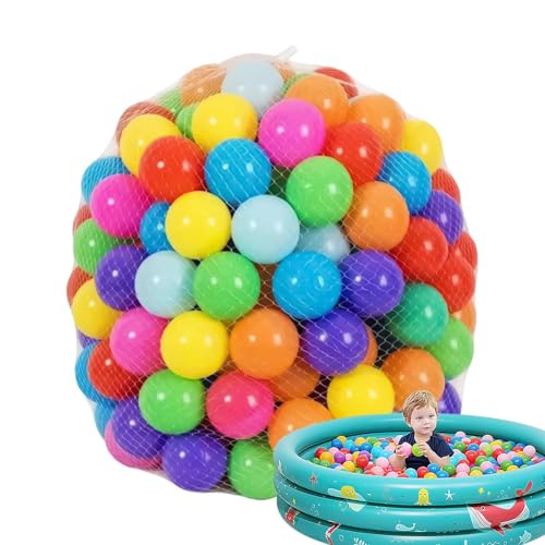 Spielzeug für den Kugelbrunnen für Kleinkinder: Spielbälle mit mehrfachem Griff, Entwicklung des Sensorischen Motors, 50 Stück, verdicktes weiches Ballspielzeug für Kinder im vorausgehenden Alter Spielzeug für den Kugelbrunnen für Kleinkinder: Spielbälle mit mehrfachem Griff, Entwicklung des Sensorischen Motors, 50 Stück, verdicktes weiches Ballspielzeug für Kinder im vorausgehenden Alter von Berriphonia