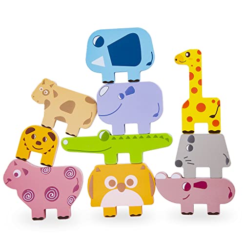 Berry President Tierisches Holz-Balance-Blöcke Stapelspiele für 3-5 Jährige Jungen, Kreatives Montessor Spielzeug, Matching-Balance-Spiel, Puzzle-Aktivitäten Berry President Tierisches Holz-Balance-Blöcke Stapelspiele für 3-5 Jährige Jungen, Kreatives Montessor Spielzeug, Matching-Balance-Spiel, Puzzle-Aktivitäten von Berry President