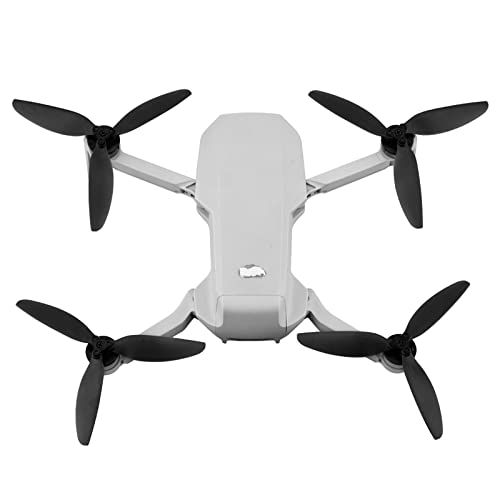 BesDirect Geeignet für DJI Mini SE/1/2 Propeller Quick Release 4726f Farbpropeller Mavic Mini Dreiblatt-Propellerdrohnenzubehör (Schwarz) von BesDirect