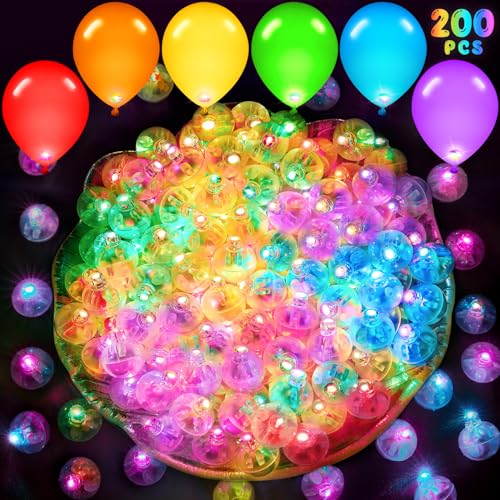 100 LED Ballons Lichter +100 Luftballons Geburtstag, Mini Led Licht, Bunt Ballonlichter, Runde Led Ballonlichter, Party Licht Leuchtende Luftballons für Geburtstag Einschulung Hochzeit Karneval 100 LED Ballons Lichter +100 Luftballons Geburtstag, Mini Led Licht, Bunt Ballonlichter, Runde Led Ballonlichter, Party Licht Leuchtende Luftballons für Geburtstag Einschulung Hochzeit Karneval von Besdiyart
