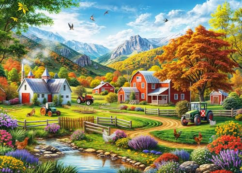 Puzzles 1000 Teile für Erwachsene Puzzle für Erwachsene 1000 Teile Puzzle Lernspiele - Schöne Dorflandschaft Dekoration Puzzle Puzzles 1000 Teile für Erwachsene Puzzle für Erwachsene 1000 Teile Puzzle Lernspiele - Schöne Dorflandschaft Dekoration Puzzle von Besdretor