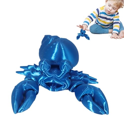 Besreey 3D-gedrucktes Spielzeug,3D-Gedruckter Frosch - Tierische bewegliche Gelenke Erwachsene Zappelspielzeug,Froschspielzeug mit beweglichen Gelenken, Schreibtischspielzeug für Kinder, bewegliches von Besreey