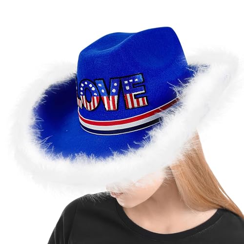 Besreey Cowboyhut Männer, Herren Cowboyhut, Fühlte westliche Cowgirl -Hut mit Kordelmesser, Dress -up Accessoires für Weihnachten, Halloween, patriotischer Tag, Maskerade Besreey Cowboyhut Männer, Herren Cowboyhut, Fühlte westliche Cowgirl -Hut mit Kordelmesser, Dress -up Accessoires für Weihnachten, Halloween, patriotischer Tag, Maskerade von Besreey