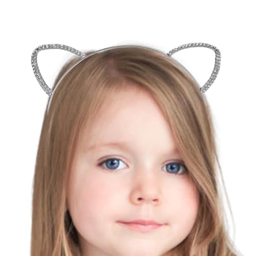 Besreey Katzenohren Stirnband Kinder, Katzenohren Stirnband | Strass -Glitzer -Katzenohren Stirnband,Cosplay -Accessoires Foto -Requisiten, Haarband Tier Kopfstück für Frauen Mädchen verkleiden sich Besreey Katzenohren Stirnband Kinder, Katzenohren Stirnband | Strass -Glitzer -Katzenohren Stirnband,Cosplay -Accessoires Foto -Requisiten, Haarband Tier Kopfstück für Frauen Mädchen verkleiden sich von Besreey