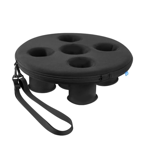 Besreey Schwimmender Getränkehalter, Pool-Getränketablett Mit 5 Löchern, Schwimmende Tablett, Große Kapazität Floating Coasters Getränkehalter, Schwimmkörper Für Pool, Party, Besreey Schwimmender Getränkehalter, Pool-Getränketablett Mit 5 Löchern, Schwimmende Tablett, Große Kapazität Floating Coasters Getränkehalter, Schwimmkörper Für Pool, Party, von Besreey