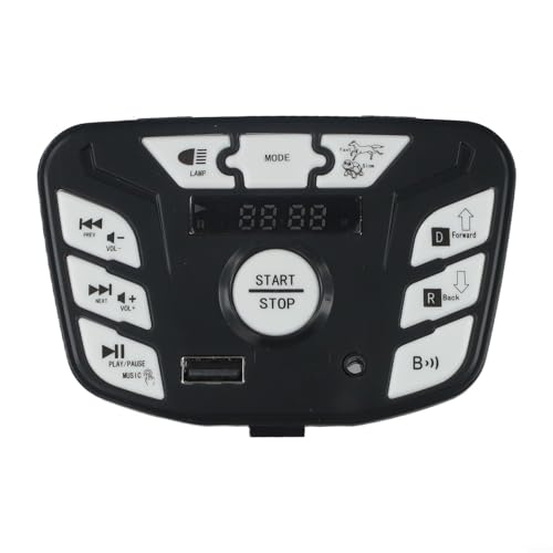 Junior Ride On Car Controller JR1927M Z 24V ausgestattet mit ansprechenden Audio-Funktionen wie Songs und Stories Playbacks (JR1927M-Z 24V schwarz) von Besshepplo