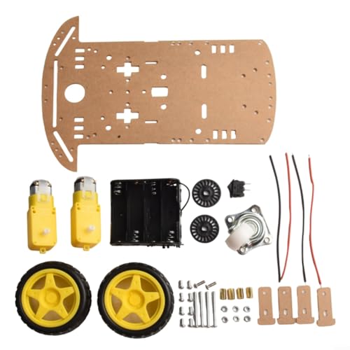 Smart Robot Car Chassis Kit für Arduino mit Dual-Motoren und für Drehzahlgeber, perfekt für Robotik-Wettbewerbe Smart Robot Car Chassis Kit für Arduino mit Dual-Motoren und für Drehzahlgeber, perfekt für Robotik-Wettbewerbe von Besshepplo