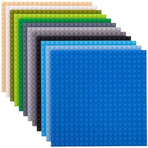 Strictly Briks Best Blocks - Set mit stapelbaren Bauplatten - kompatibel mit Allen führenden Marken - für Kinder ab 4 Jahren - Naturfarben - 15 x 15 cm - 12-teiliges Set Strictly Briks Best Blocks - Set mit stapelbaren Bauplatten - kompatibel mit Allen führenden Marken - für Kinder ab 4 Jahren - Naturfarben - 15 x 15 cm - 12-teiliges Set von Strictly Briks