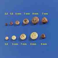 Dreieckige Jungfern 7mm(10) von Best Price Square