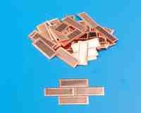 Kupferplatten 6x17mm 1:72 (100) von Best Price Square
