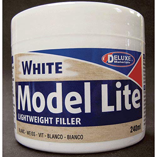 Model Lite weißer leichter Spachtel für den Einsatz auf Holz, Schaumstoff, Fiberglas usw von Best Price Square