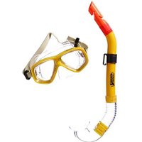 Tauchset Anaconda Ananconda Schnorchel und Brille gelb 2 Teile von Best Sport & Freizeit