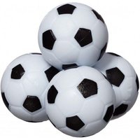 Kickerbälle schwarz/weiß Ø3,6cm 4 Stück von Best Sport & Freizeit