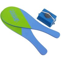 Schlagball Set Jokari 2 Schläger und Ball blau/grün 3 Teile von Best Sport & Freizeit