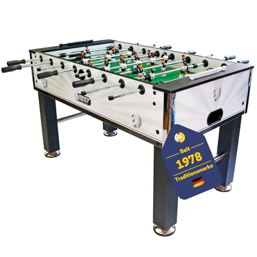 Best Sporting Premium Kickertisch Erwachsene mit großer 118x68 cm Spielfläche I Für spannende Duelle der richtige Tischfussballtisch I Robuster Tischkicker Profi in hochwertiger Ausführung von B Best Sporting