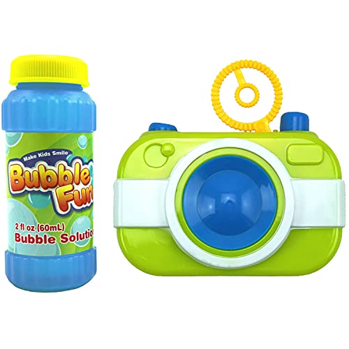 Best Sporting Seifenblasen Kamera I Inkl. 60 ml Flüssigeseife I Farbe Grün I Seifenblasen-Pistole, Seifenblasenmaschine für Kinder I Für Hochzeiten, Kindergeburtstage und Spielspaß Best Sporting Seifenblasen Kamera I Inkl. 60 ml Flüssigeseife I Farbe Grün I Seifenblasen-Pistole, Seifenblasenmaschine für Kinder I Für Hochzeiten, Kindergeburtstage und Spielspaß von BEST SPORTING