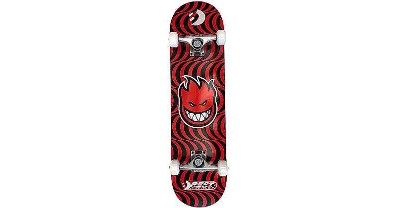 "Skateboard A3 ""Kid""  Feuerteufel" schwarz/rot von Best Sporting