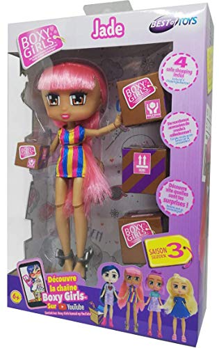 Boxy Girls Jade Fashionista Puppen, die über sie sprechen Lassen – Bekannt aus dem Fernsehen Boxy Girls Jade Fashionista Puppen, die über sie sprechen Lassen – Bekannt aus dem Fernsehen von Best of Toys