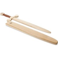 BestSaller 1012.9 - Templer-Schwert-Set mit Holzhülle, Birke, 64cm, Holz-Schwert, Griff mit brauner Kunstlederwickelung BestSaller 1012.9 - Templer-Schwert-Set mit Holzhülle, Birke, 64cm, Holz-Schwert, Griff mit brauner Kunstlederwickelung von BestSaller