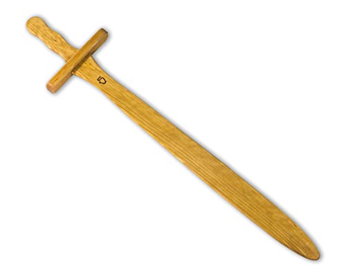 BestSaller 1103 Schwert Knappe, Holz, Natur, geölt, ca. 55 cm lang (1 Stück) von BestSaller