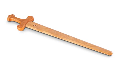 BestSaller 1115 Schwert Wikinger aus Holz, 58 cm, Natur, geölt (1 Stück) von BestSaller
