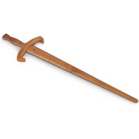 BestSaller 1116 - Magisches Langschwert Merlin, Birkenholz geölt, ca.75cm, Holz-Schwert, Zauberschwert von BestSaller