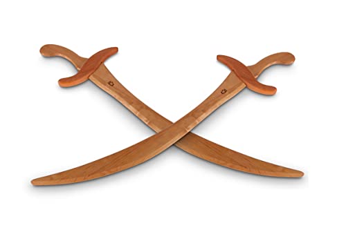 BestSaller 1124 Säbel Captain Cord, Birke/Erle, geölt, ca. 65cm (2 Stück) von BestSaller