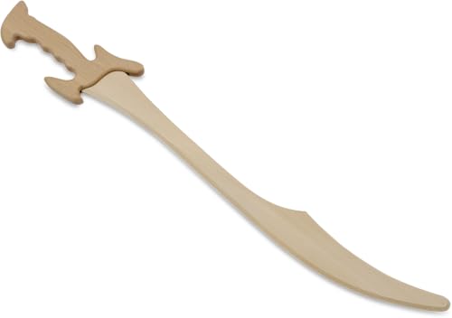 BestSaller 1126 Holz-Schwert 'Kumane', 66 cm Birke mit ergonomischem Griff aus einem Stück (Langschwert) von BestSaller