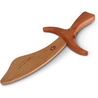 BestSaller 1141 - Entermesser / Piratendolch, Birkenholz geölt, 28cm, Holz-Dolch von BestSaller