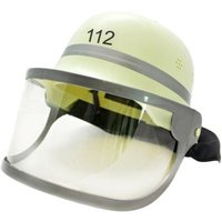 BestSaller 1401 - Kinder-Feuerwehr-Helm (original dt.) mit Klappvisier, verstellbare Passform für Kopfumfang von 47-58 cm von BestSaller