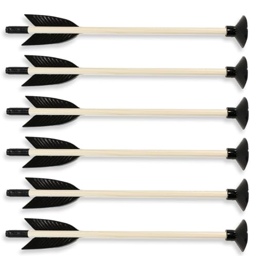 BestSaller 1215 Holz-Pfeil/Bolzen mit Saugnapf, 25 cm groß für Armbrust (Farbe zufällig, 6er Pack) BestSaller 1215 Holz-Pfeil/Bolzen mit Saugnapf, 25 cm groß für Armbrust (Farbe zufällig, 6er Pack) von BestSaller
