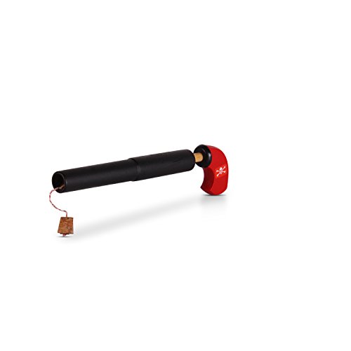 BestSaller Piratenkorkenknaller-Pistole 21,5 cm Piraten aus Holz (schwarz) von BestSaller